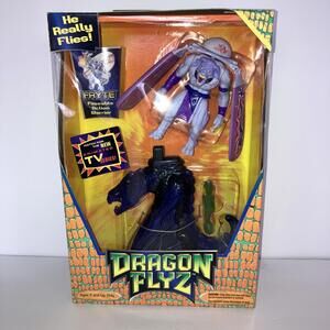 VINTAGE 1996 Dragon Flyz Apex Poseable Action Warrior Galoob Action Figure NEW